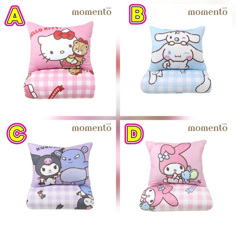 ชุดผ้าห่ม + หมอน Sanrio ลิขสิทธิ์แท้