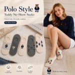 ถุงเท้า Polo Teddy No-Show Socks มาใหม่